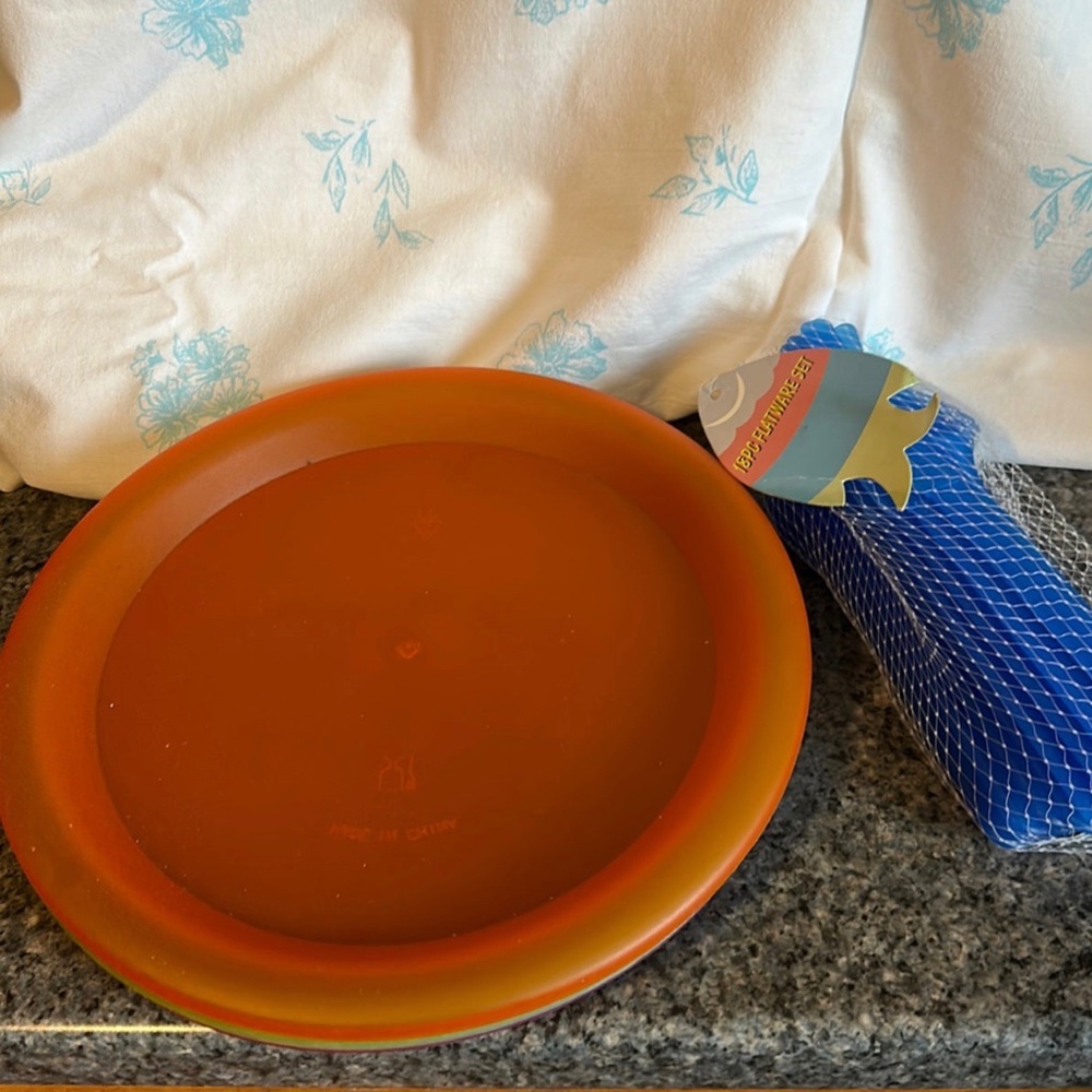 Plate and Flatware set